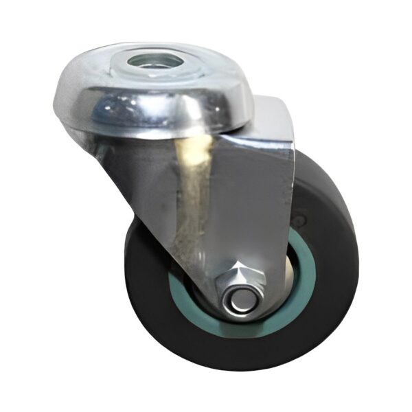 Thermoplastic Rubber Swivel Bolt Hole Castor