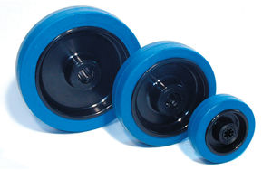 Blue Super Elastic Wheels (Roller Bearing)